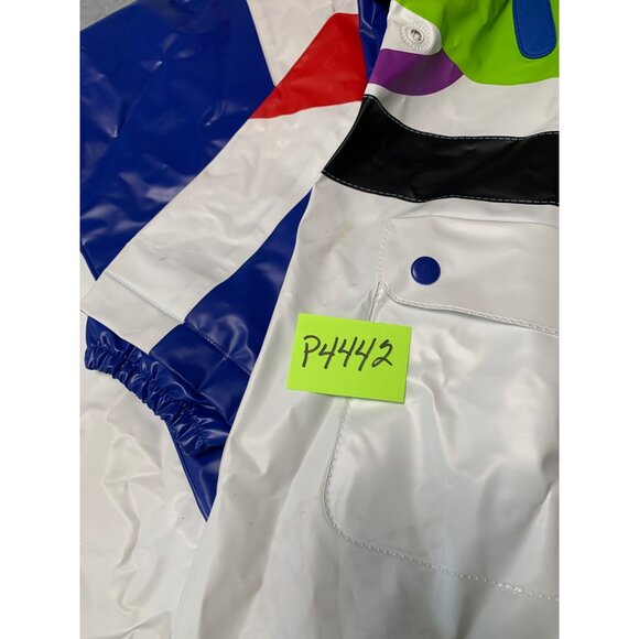 Buzz Lightyear-Themed Kids Vinyl Raincoat Jacket Disney Store Size 6 8 - Picture 13 of 13